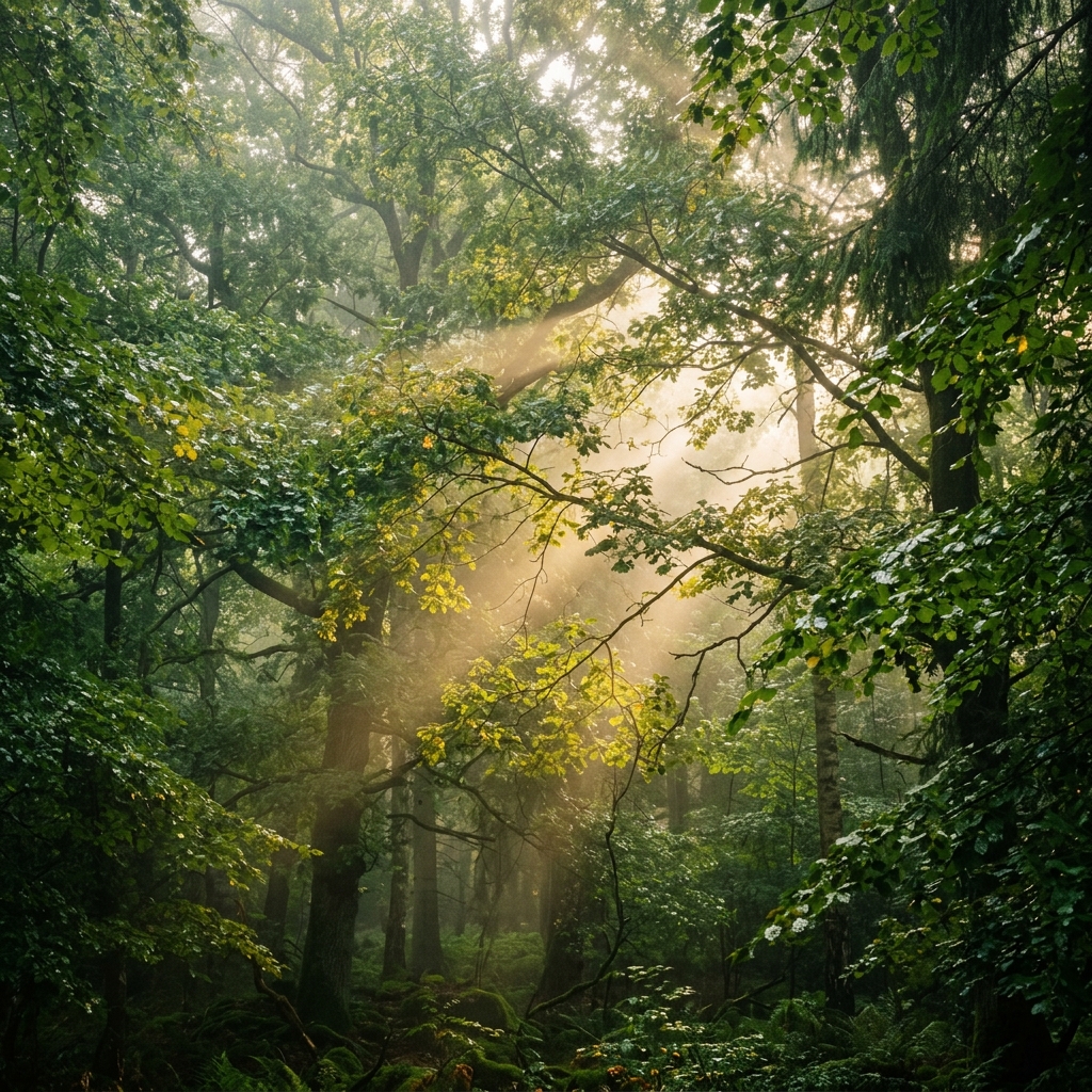 Peaceful Forest Canopy